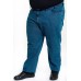 Calça Jeans com Elastano Plus Size  Azul Delavê