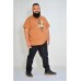 Camiseta Plus Size Urso Caramelo