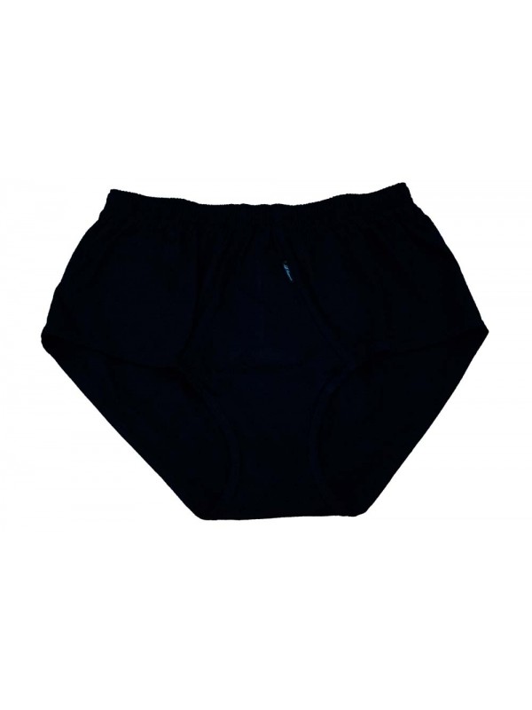 Cueca Tradicional Plus Size Preta 