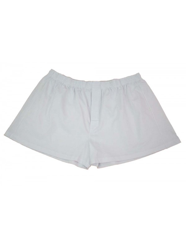 Cueca Samba Canção Plus Size Branca