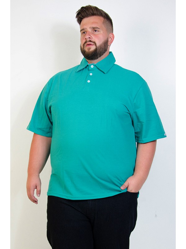 Camiseta Polo Plus Size Jade
