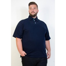 Camiseta Polo Plus Size Marinho