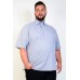 Camiseta Polo Plus Size Mescla