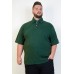 Camiseta Polo Plus Size Militar