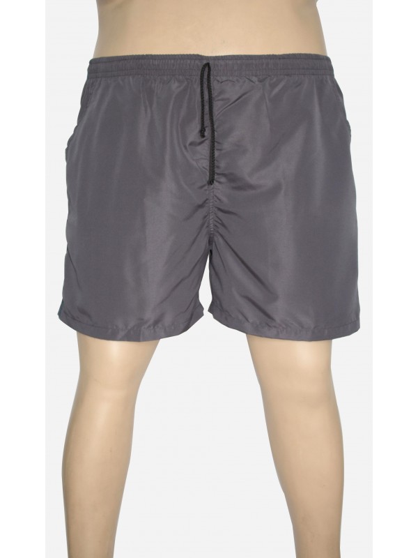 Shorts Microfibra Plus Size Chumbo