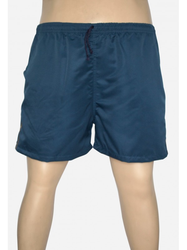 Shorts Microfibra Plus Size Petroleo