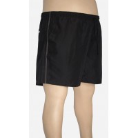 Shorts Microfibra Plus Size Preto