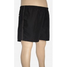 Shorts Microfibra Plus Size Preto