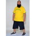 Camiseta Brasil Plus Size Ouro