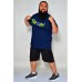 Camiseta Brasil Plus Size Marinho
