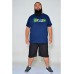 Camiseta Brasil Plus Size Marinho