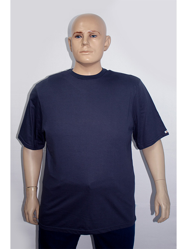 Camiseta Básica Plus Size Marinho