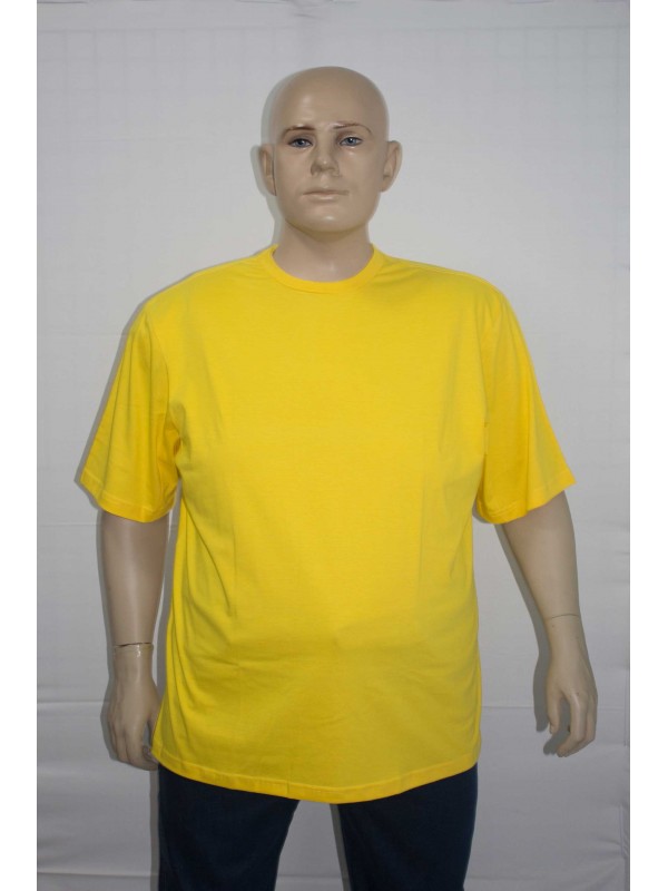 Camiseta Básica Plus Size Ouro