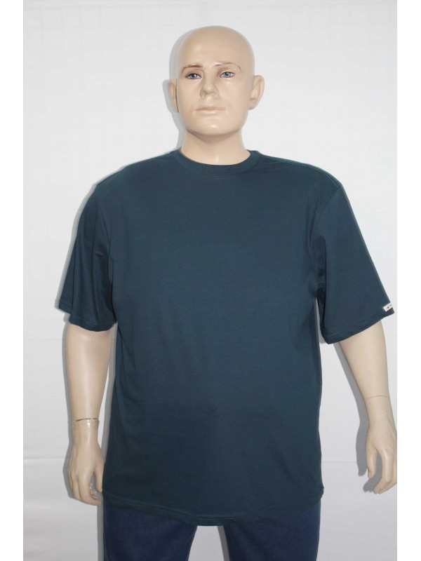 Camiseta Básica Plus Size Petróleo