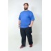 Camiseta Básica Plus Size Royal