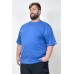 Camiseta Básica Plus Size Royal