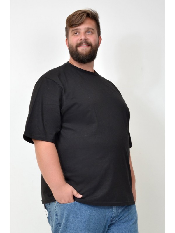 Camiseta Básica Plus Size Preta