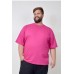 Camiseta Básica Plus Size Pink