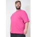 Camiseta Básica Plus Size Pink