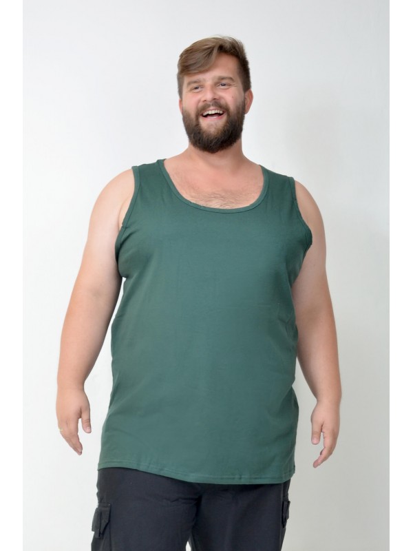 Regata Básica Plus Size Militar