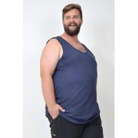 Regata Básica Plus Size Marinho