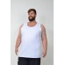 Regata Básica Plus Size Branca