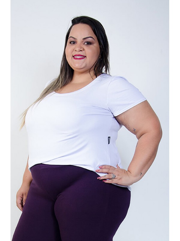 Blusa Modelo Bata Básica Branca