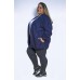 Jaqueta  Corta Vento Plus Size Marinho
