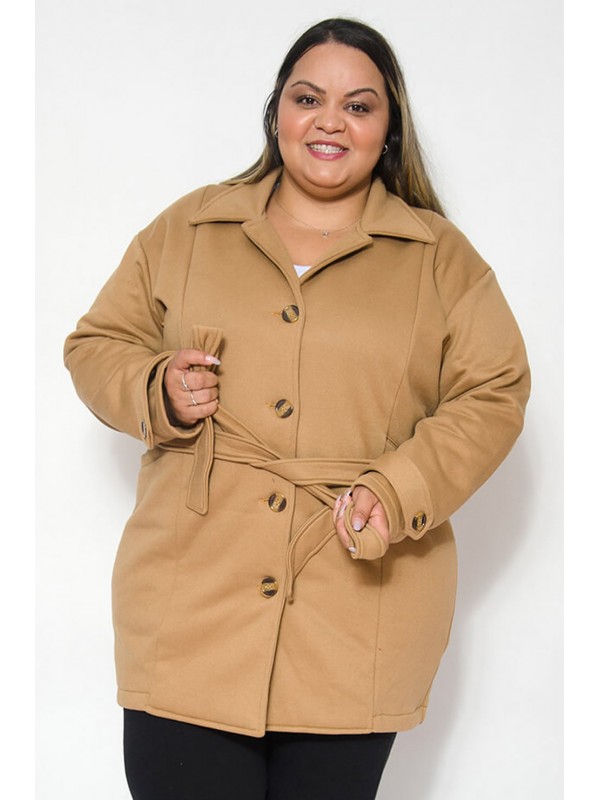 Sobretudo em Moleton Caramelo