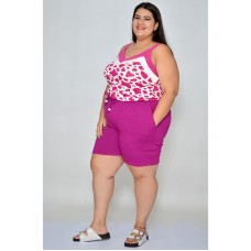 Bermuda de Moletinho Pink