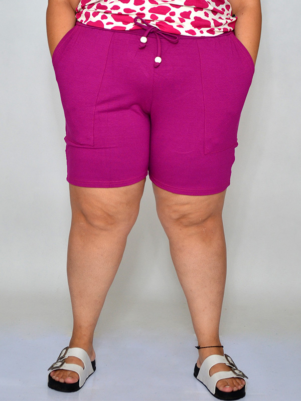 Bermuda de Moletinho Pink