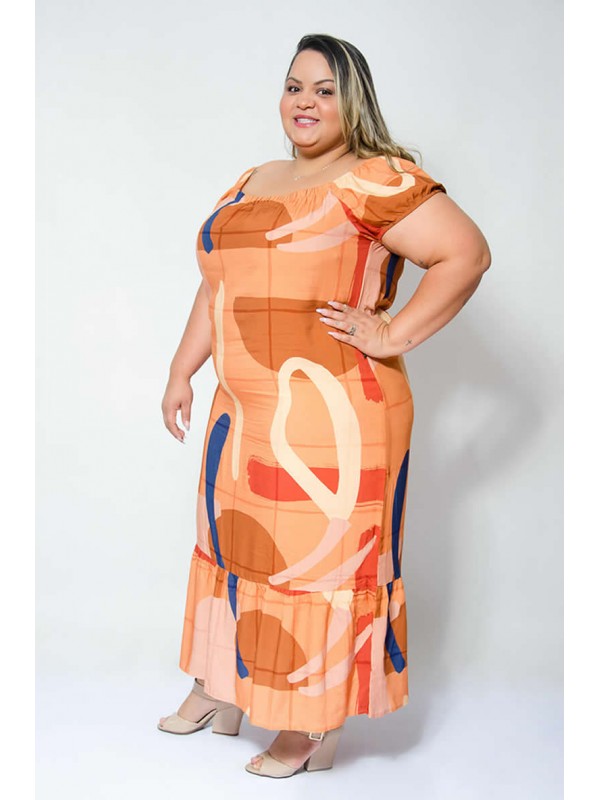 Vestido Ciganinha Midi
