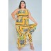 Vestido Longo Viscose Amarelo Vestido Longo Viscose Amarelo