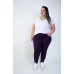 Calça Legging Plus Size Beringela