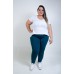 Calça Legging Plus Size Petróleo